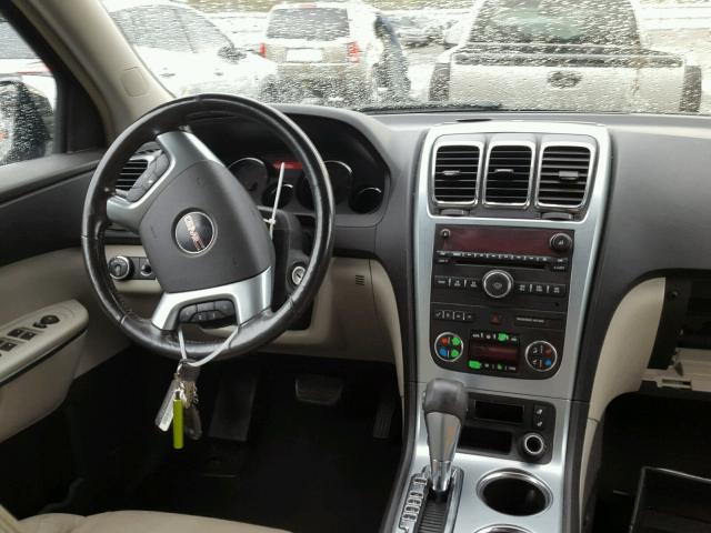 1GKER23737J162102 - 2007 GMC ACADIA SLT შავი ფოტო 9