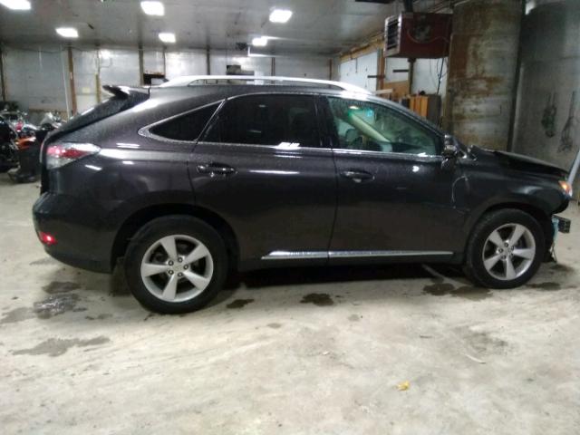 2T2BK1BA9AC040952 - 2010 LEXUS RX GRAY photo 9