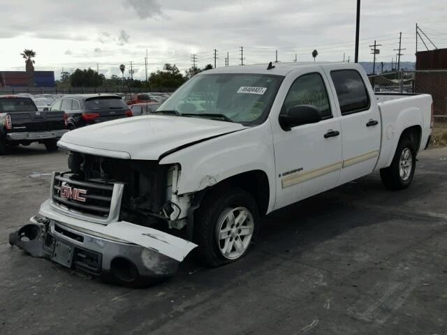 3GTEC23079G214741 - 2009 GMC SIERRA C15 WHITE photo 2