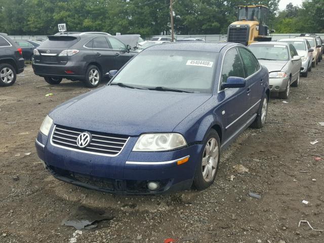 WVWRH63B12P110680 - 2002 VOLKSWAGEN PASSAT GLX 蓝色 照片 2