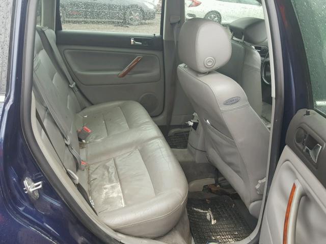 WVWRH63B12P110680 - 2002 VOLKSWAGEN PASSAT GLX 蓝色 照片 6