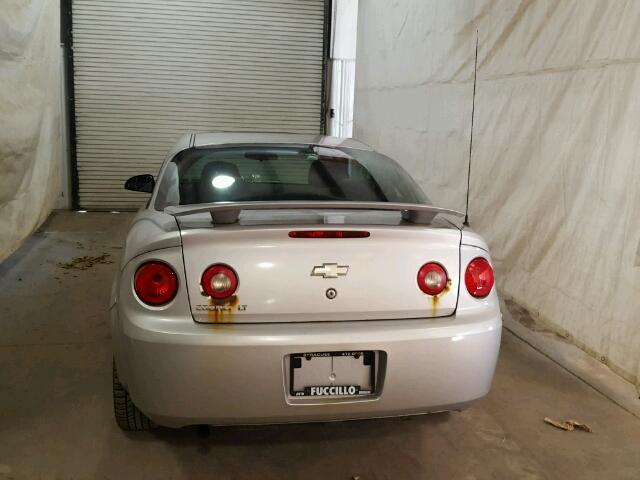 1G1AL18F067680338 - 2006 CHEVROLET COBALT LT SILVER photo 9