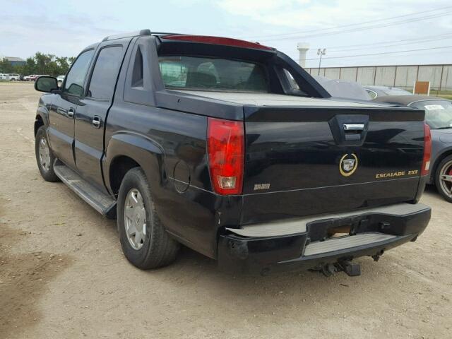 3GYEK63NX3G191141 - 2003 CADILLAC ESCALADE E BLACK photo 3