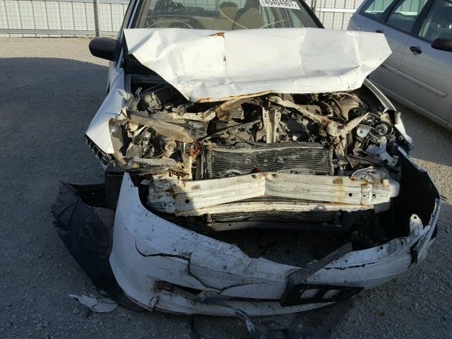 2HGES16565H529322 - 2005 HONDA CIVIC LX WHITE photo 7