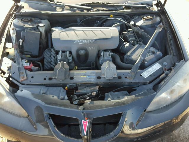 2G2WP522351202316 - 2005 PONTIAC GRAND PRIX BLACK photo 7