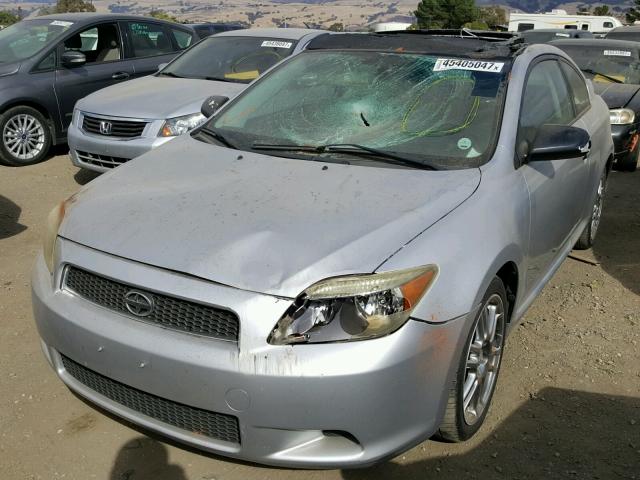 JTKDE177660077159 - 2006 TOYOTA SCION TC SILVER photo 2