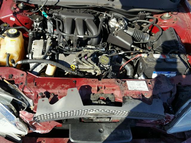 1FAFP56U05A164272 - 2005 FORD TAURUS SEL BURGUNDY photo 7