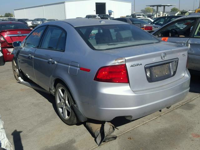 19UUA66295A023824 - 2005 ACURA TL SILVER photo 3