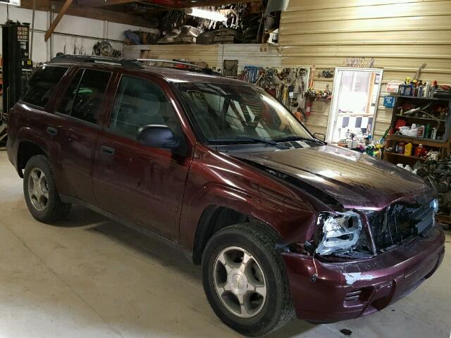 1GNDT13S162347871 - 2006 CHEVROLET TRAILBLAZE RED photo 1