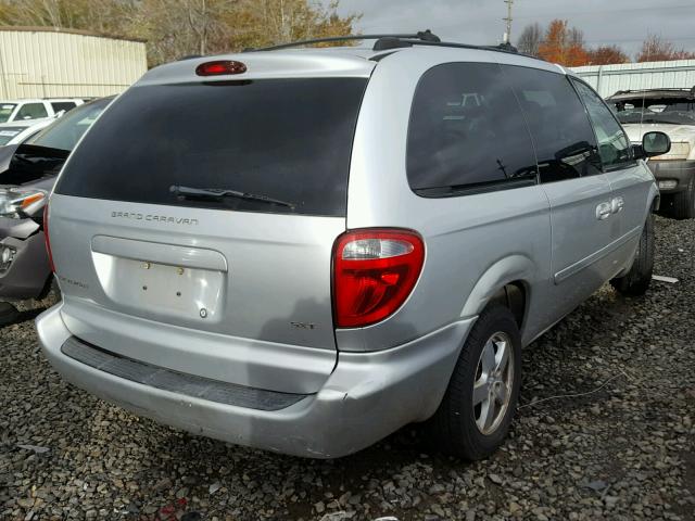 2D4GP44L35R570130 - 2005 DODGE GRAND CARA GRAY photo 4