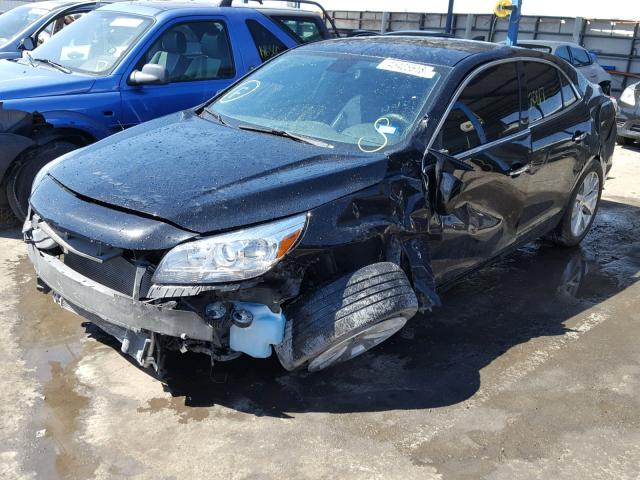 1G11E5SA9GU134154 - 2016 CHEVROLET MALIBU LIM 黑色 照片 2