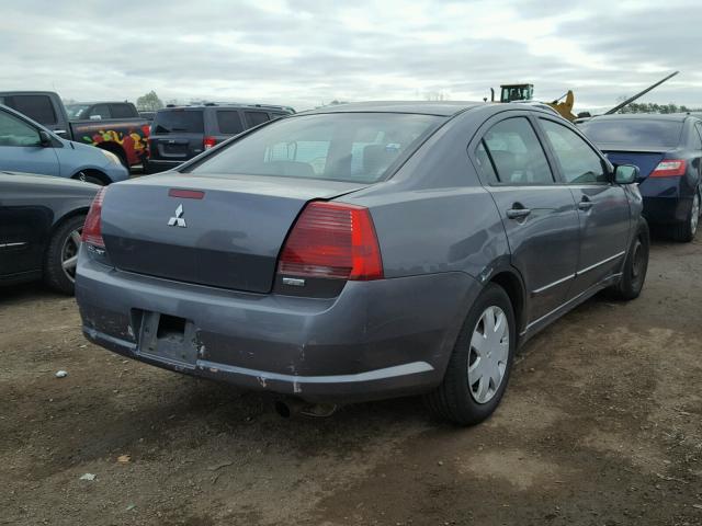 4A3AB36F75E055144 - 2005 MITSUBISHI GALANT ES GRAY photo 4