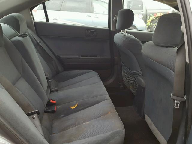 4A3AB36F75E055144 - 2005 MITSUBISHI GALANT ES GRAY photo 6