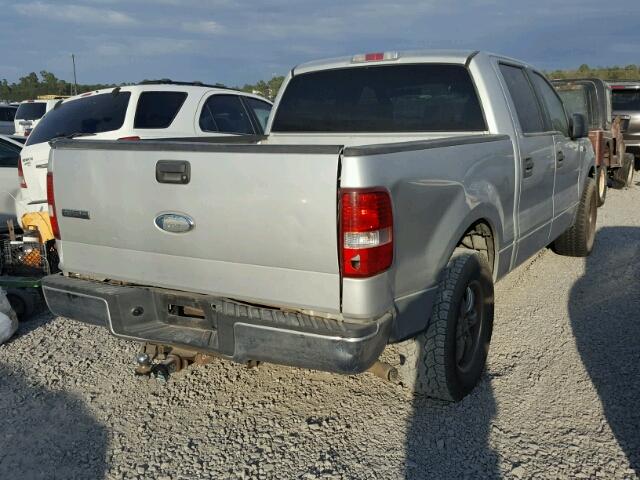 1FTRW12W67KC31691 - 2007 FORD F150 SUPER SILVER photo 4