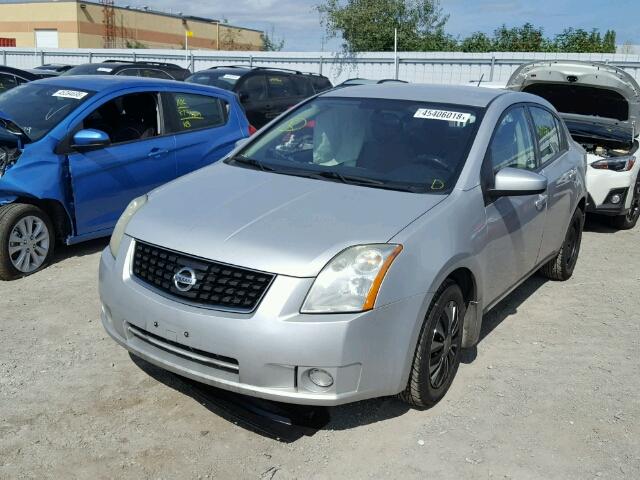 3N1AB61E19L636117 - 2009 NISSAN SENTRA 2.0 SILVER photo 2