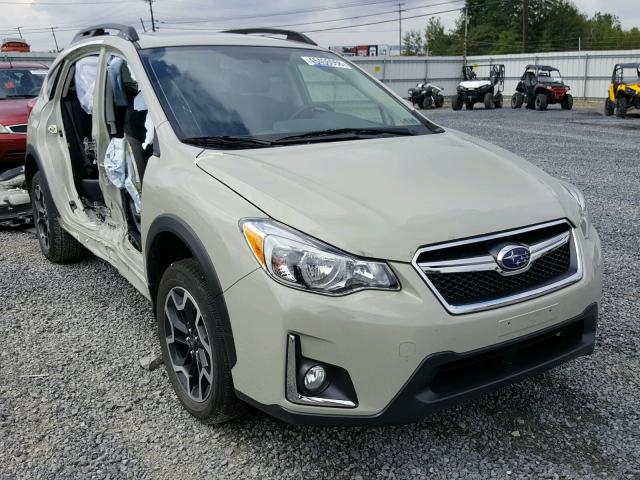 JF2GPABC5H8258035 - 2017 SUBARU CROSSTREK BEIGE photo 1