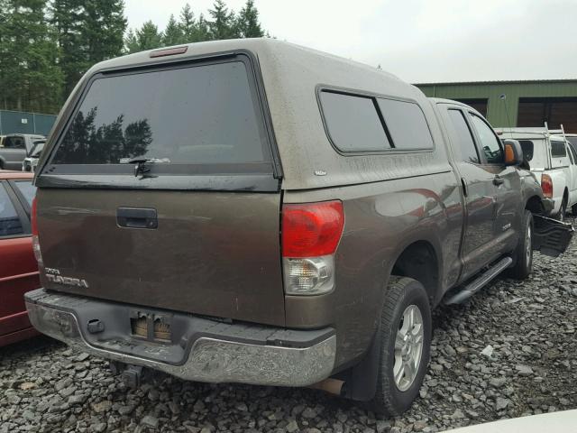 5TFRV54118X055052 - 2008 TOYOTA TUNDRA DOU BROWN photo 4