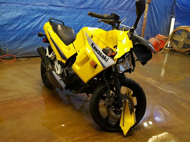 JKAEXMF174DA00985 - 2004 KAWASAKI EX250 F YELLOW photo 1