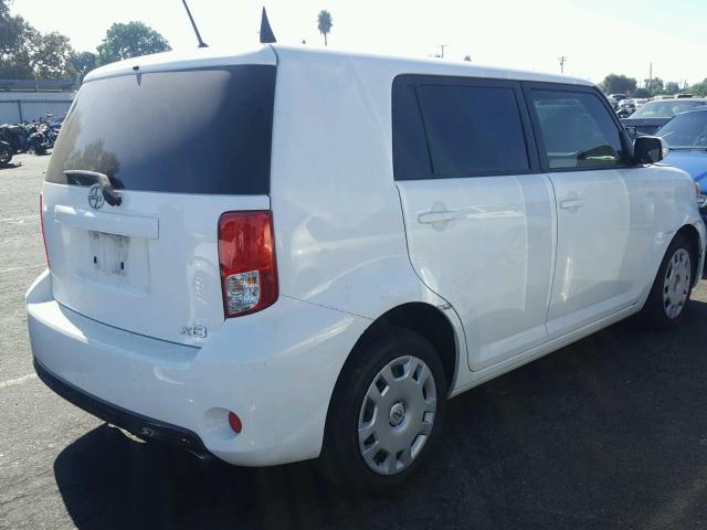 JTLZE4FE4EJ052563 - 2014 TOYOTA SCION XB WHITE photo 4