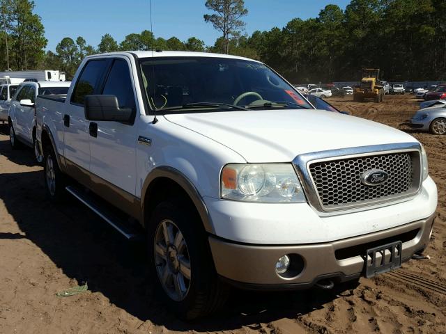 1FTPW14V46FB67525 - 2006 FORD F150 WHITE photo 1