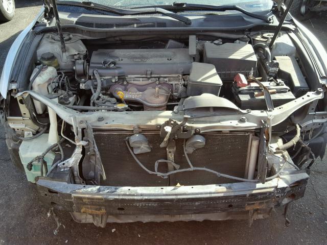 4T1BE46K57U099875 - 2007 TOYOTA CAMRY NEW SILVER photo 7