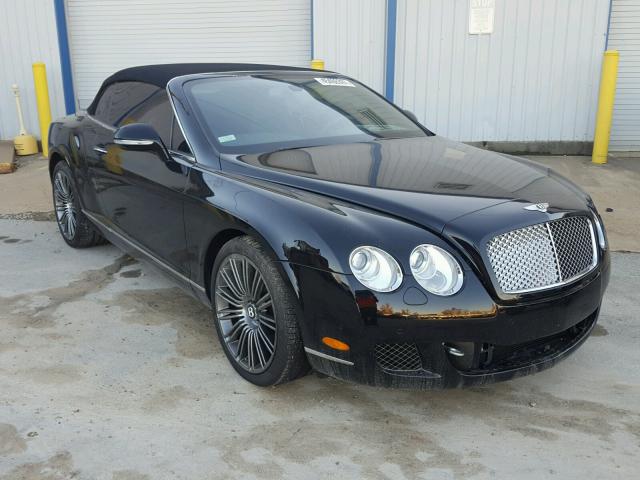 SCBDP3ZA9AC062817 - 2010 BENTLEY CONTINENTA BLACK photo 1