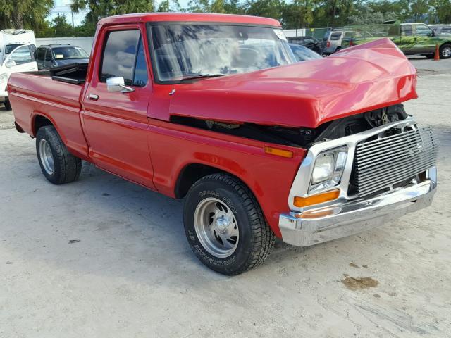 F10GNE05568 - 1979 FORD TRUCK RED photo 1