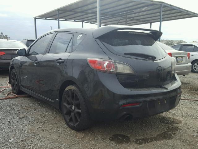 JM1BL1K40B1367709 - 2011 MAZDA SPEED 3 BLACK photo 3