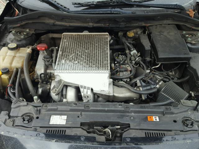 JM1BL1K40B1367709 - 2011 MAZDA SPEED 3 BLACK photo 7