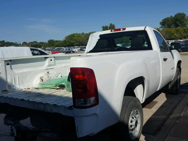 1GT01ZCG7EF165932 - 2014 GMC SIERRA C25 WHITE photo 4