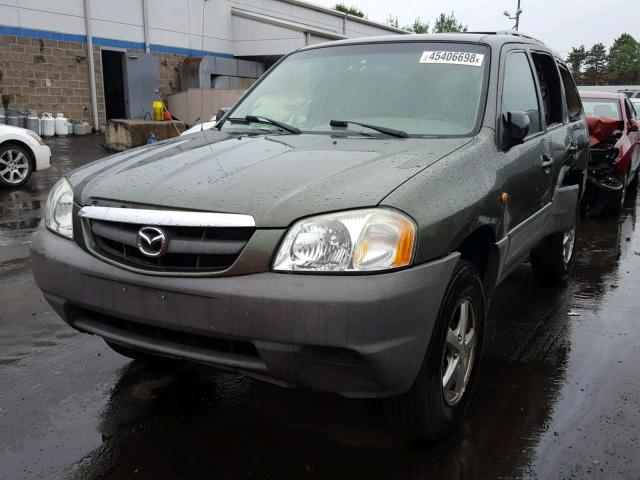 4F2YU06B82KM25215 - 2002 MAZDA TRIBUTE DX 绿色 照片 2