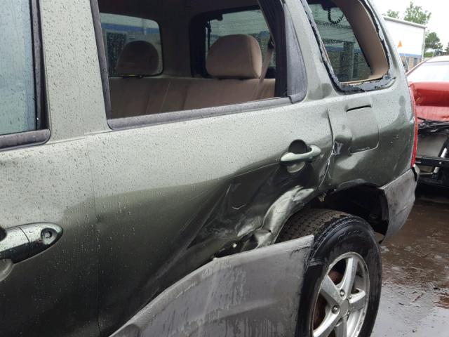 4F2YU06B82KM25215 - 2002 MAZDA TRIBUTE DX 绿色 照片 9