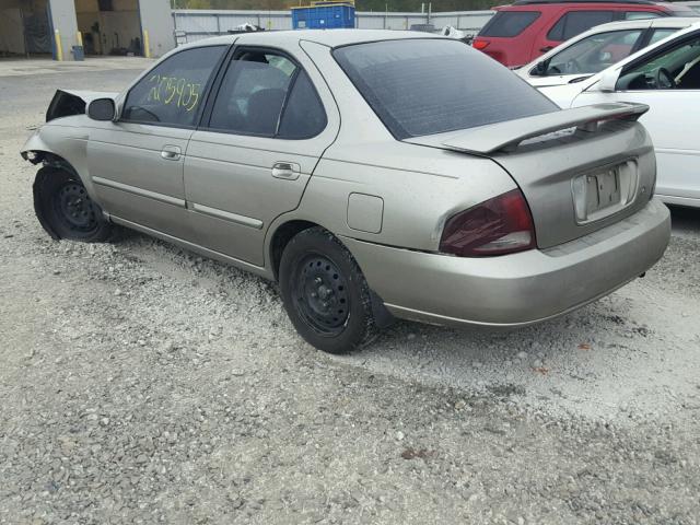 3N1CB51D33L694666 - 2003 NISSAN SENTRA GOLD photo 3