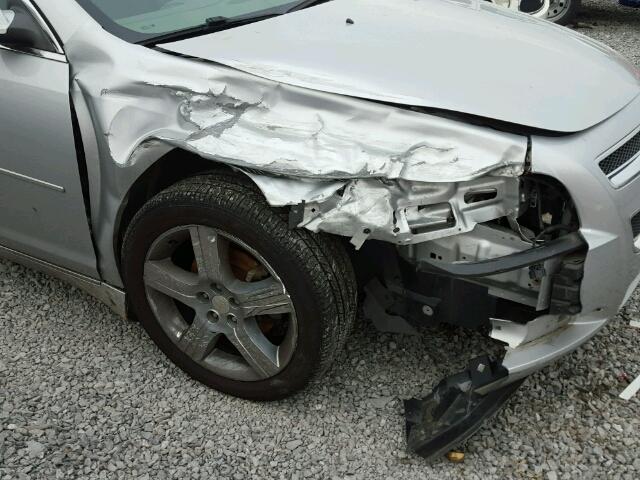 1G1ZC5E09CF212880 - 2012 CHEVROLET MALIBU 1LT 银色 照片 10