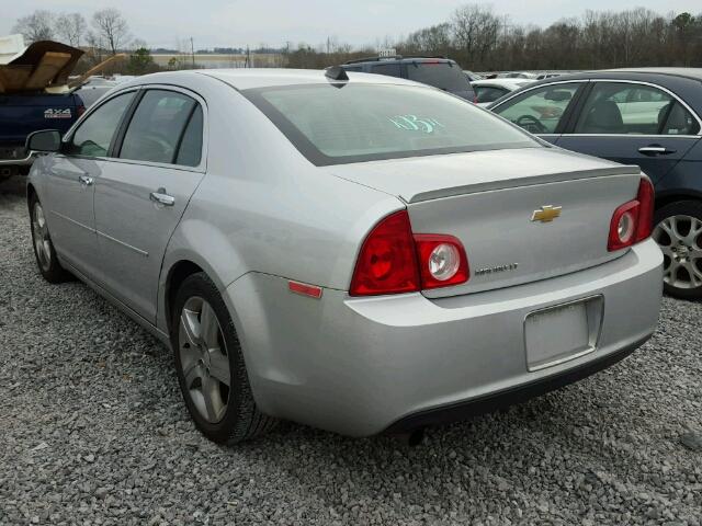 1G1ZC5E09CF212880 - 2012 CHEVROLET MALIBU 1LT 银色 照片 3
