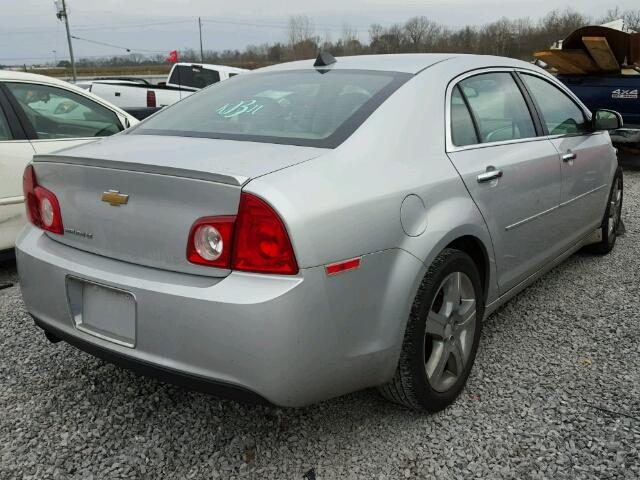 1G1ZC5E09CF212880 - 2012 CHEVROLET MALIBU 1LT 银色 照片 4