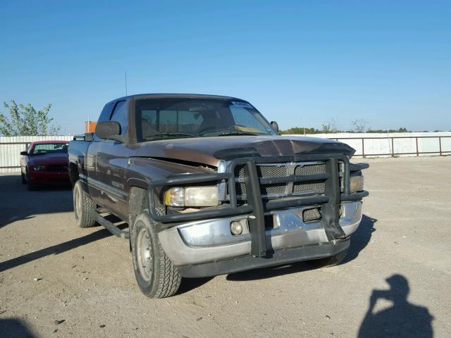 1B7HF13Z51J520823 - 2001 DODGE RAM 1500 BROWN photo 1