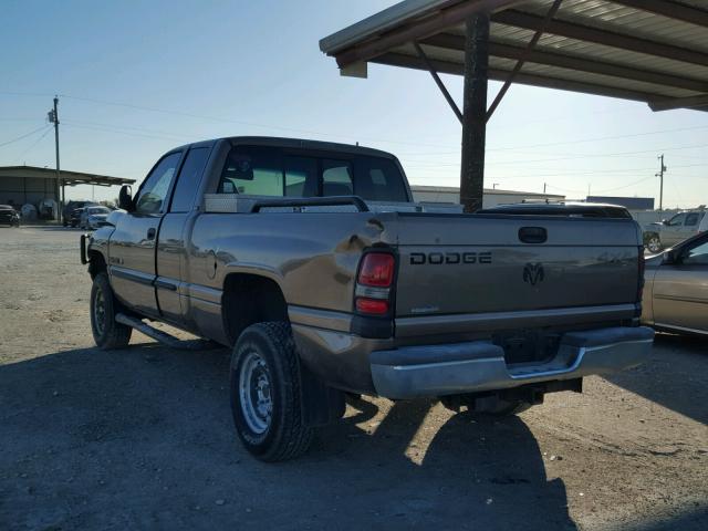 1B7HF13Z51J520823 - 2001 DODGE RAM 1500 BROWN photo 3