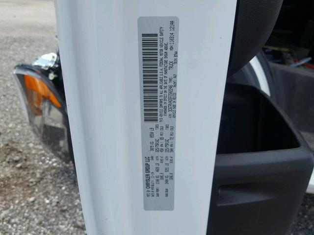 3C6TRVAG5FE502246 - 2015 RAM PROMASTER 白色 照片 10