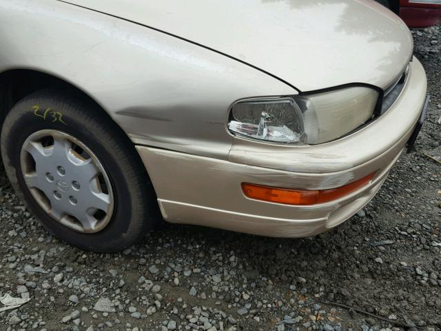 JT2SK12E1P0127196 - 1993 TOYOTA CAMRY LE GOLD photo 9