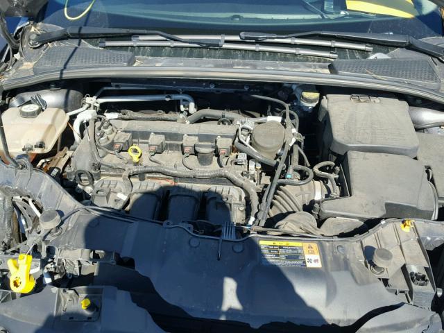 1FADP3K27DL335859 - 2013 FORD FOCUS SE GRAY photo 7