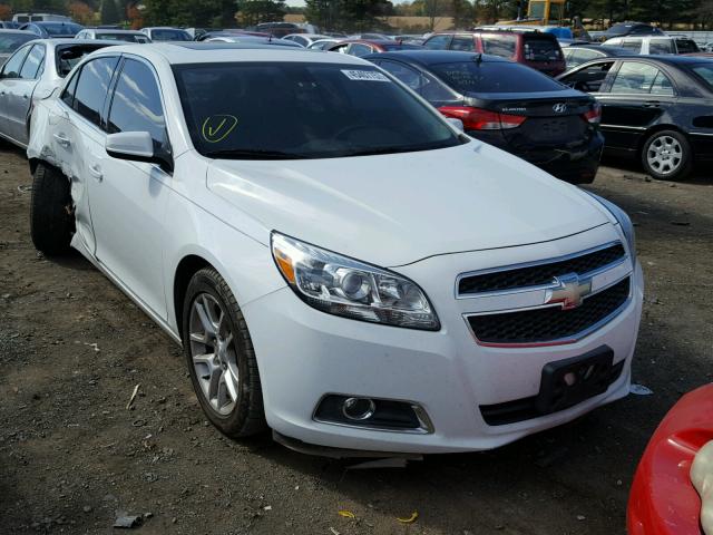 1G11F5RR2DF105846 - 2013 CHEVROLET MALIBU 2LT WHITE photo 1