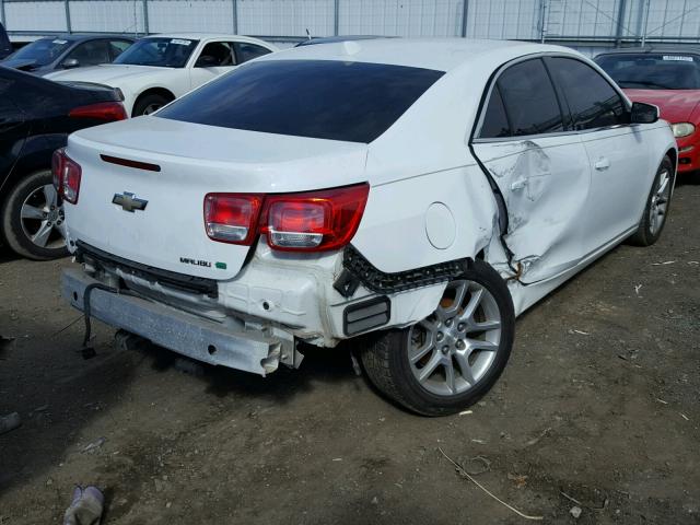 1G11F5RR2DF105846 - 2013 CHEVROLET MALIBU 2LT WHITE photo 4