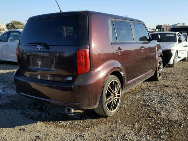 JTLKE50E781016290 - 2008 TOYOTA SCION TC 栗色 照片 4