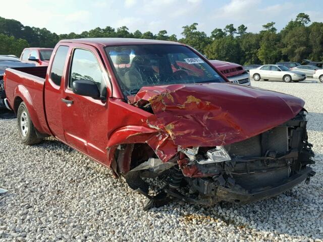 1N6BD0CT2CC422371 - 2012 NISSAN FRONTIER S RED photo 1