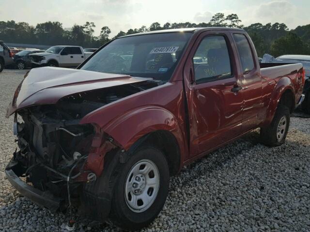 1N6BD0CT2CC422371 - 2012 NISSAN FRONTIER S RED photo 2