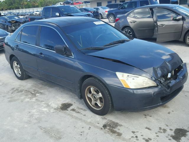 1HGCM563X3A016089 - 2003 HONDA ACCORD LX BLUE photo 1