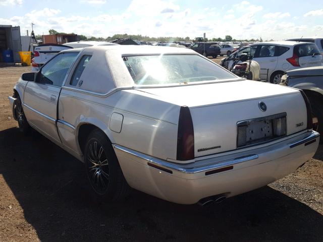 1G6EL12Y91B109118 - 2001 CADILLAC ELDORADO E WHITE photo 3