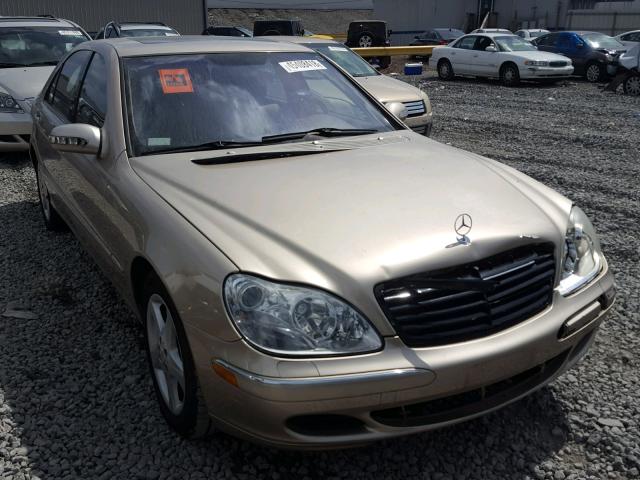WDBNG70J14A395596 - 2004 MERCEDES-BENZ S 430 GOLD photo 1