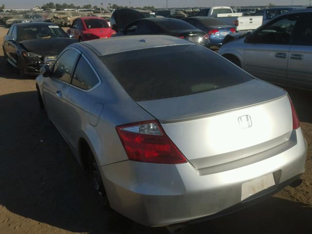 1HGCS228X8A014629 - 2008 HONDA ACCORD EXL SILVER photo 3